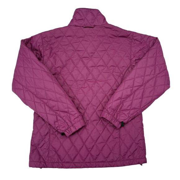 Columbia Jacket Women’s Size Medium Pink Interchange Quilted Full Zip Hiking - Picture 2 of 10